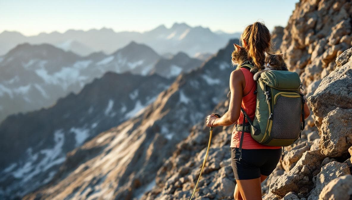 Le chat, compagnon insoupçonné du traileur